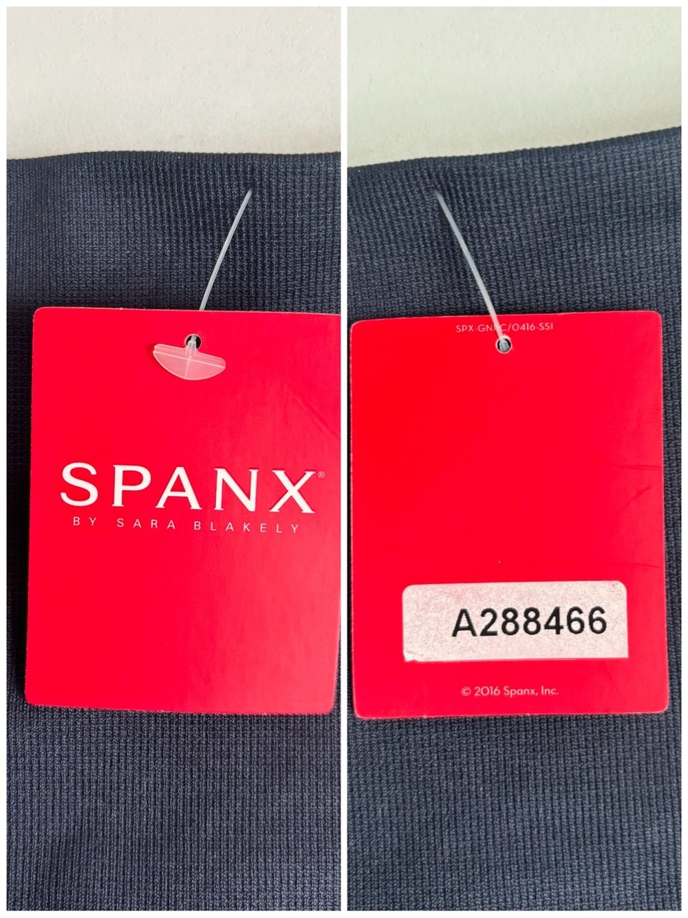 Spanx Look at Me Now Cropped Seamless Leggings Blue Size Large - Picture 8 of 16